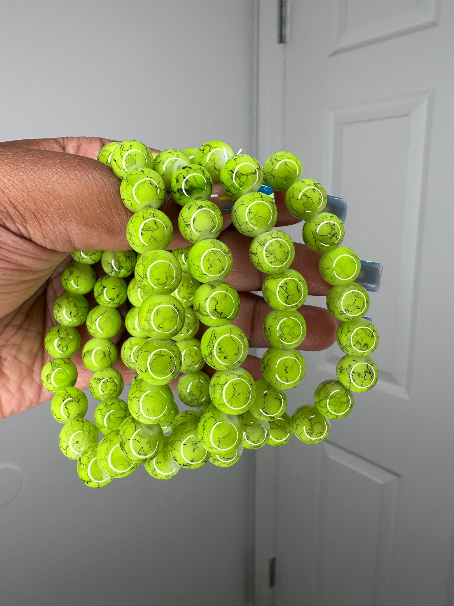 Guava 10m beaded bracelet