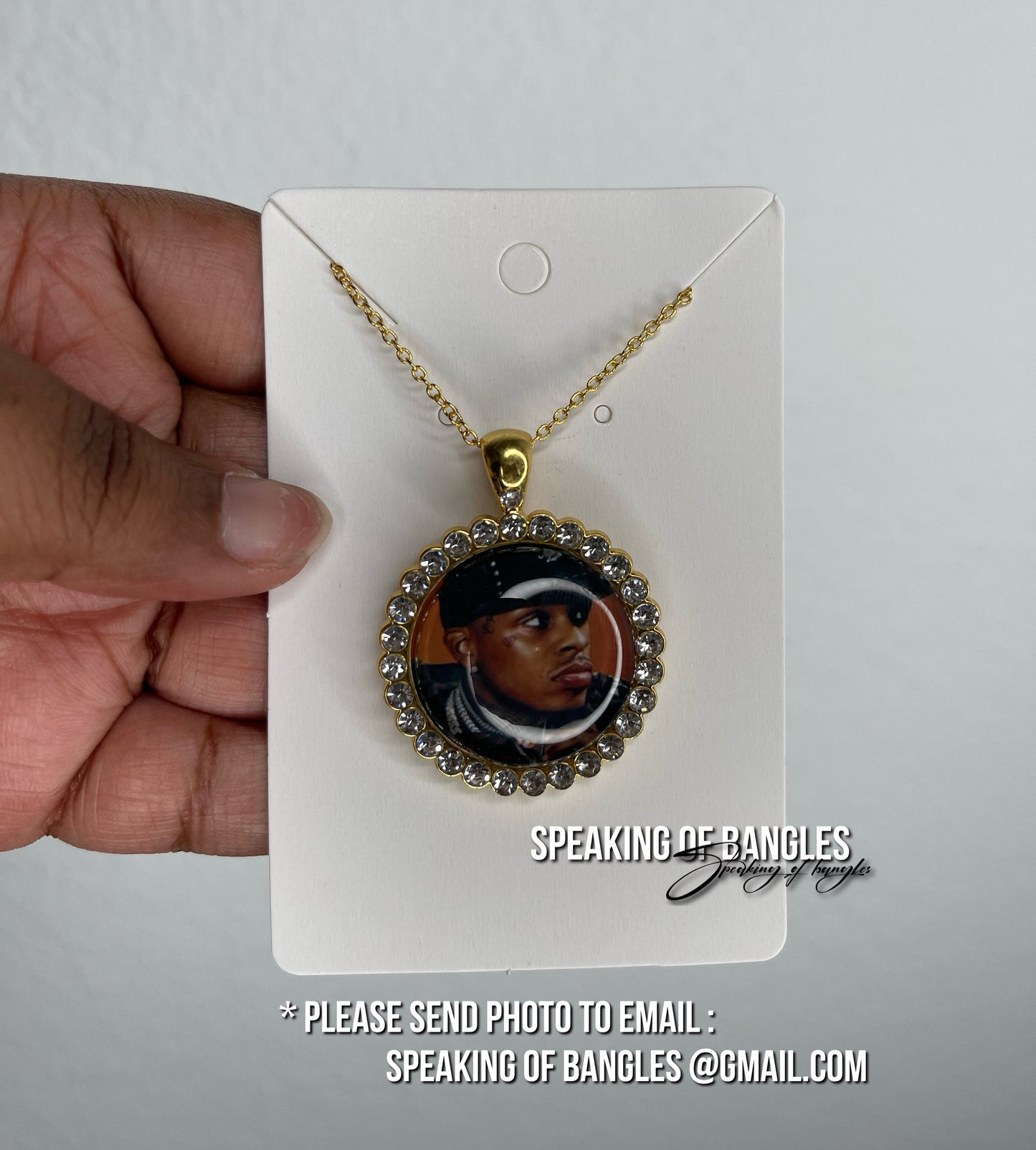 Custom photo necklaces